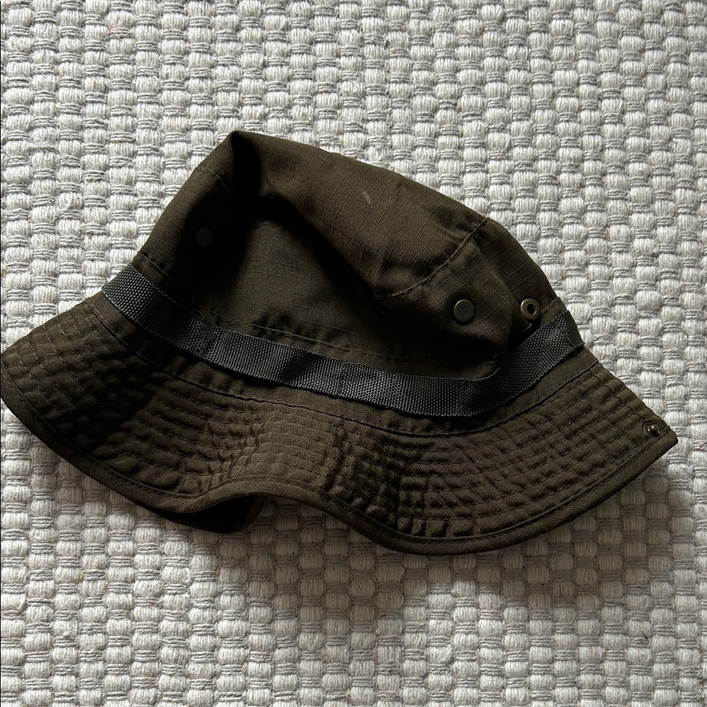 Dark Olive Bucket Hat